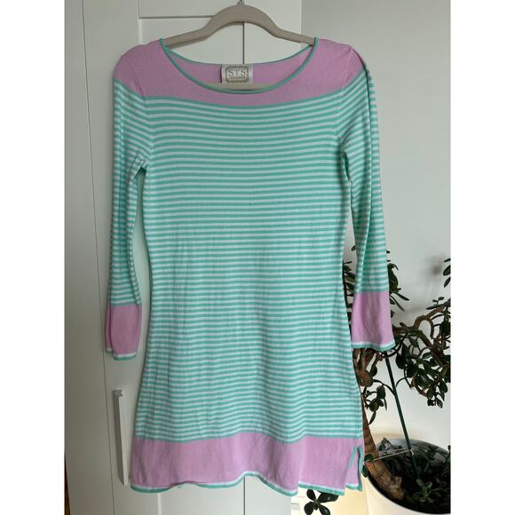 Sail to Sable Dresses & Skirts - Sail to Sable Lightweight Striped Sweater Dress, XS